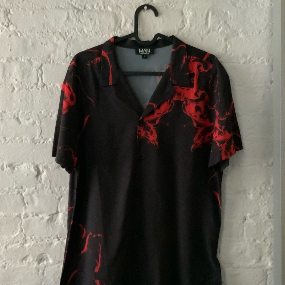 BOOHOO MENS SUMMER BUTTON DOWN